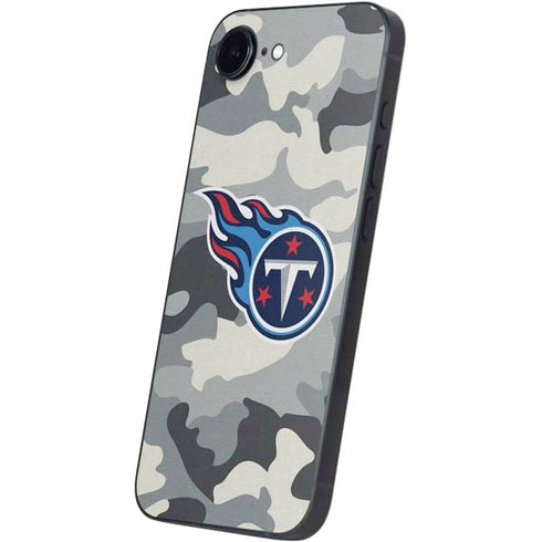 NFL Tennessee Titans Camo iPhone 16e Skin